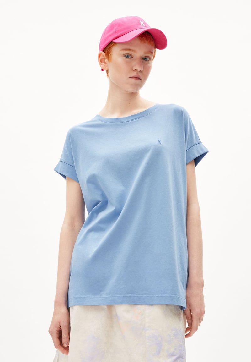 IDAARA T-SHIRT | iceberg blue by ARMEDANGELS, 100% Cotton