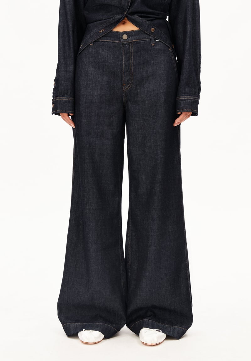 ASTRAEAAS TAILORED PANT | rinse by ARMEDANGELS, 74% Cotton, 26% Lyocell