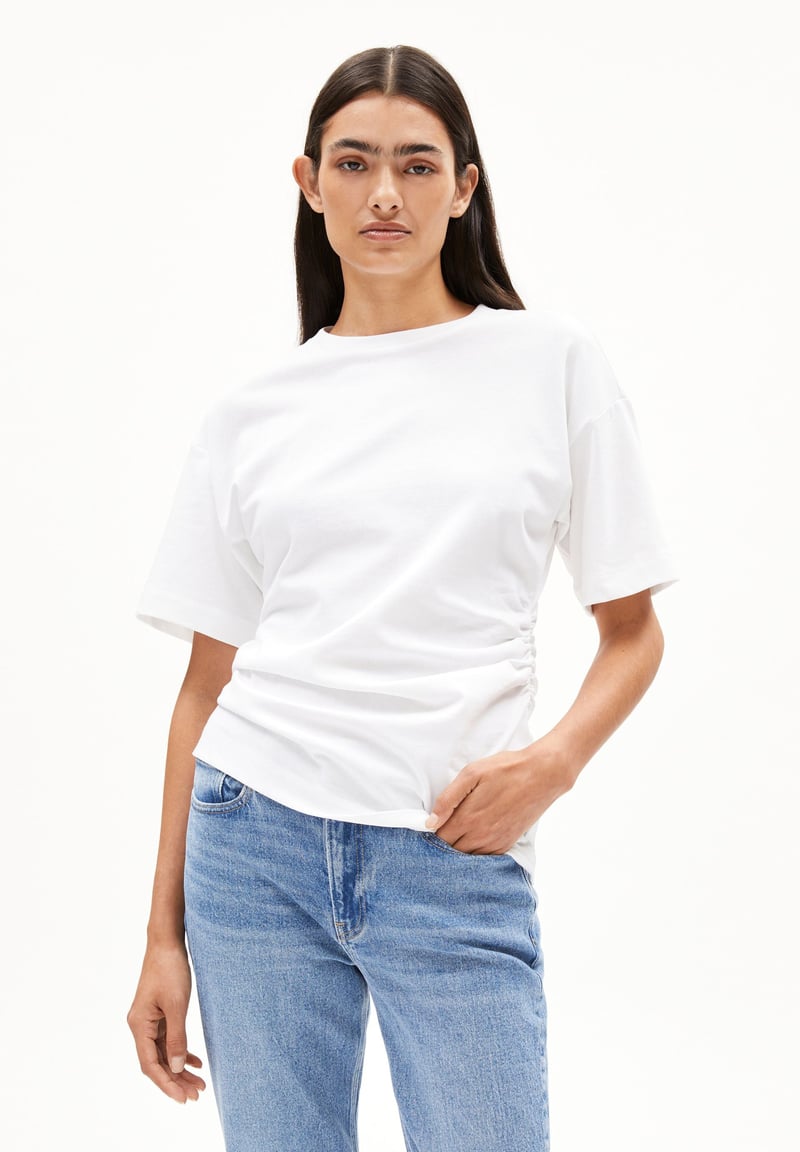 JAREKAA T-SHIRT | white by ARMEDANGELS, 100% Cotton