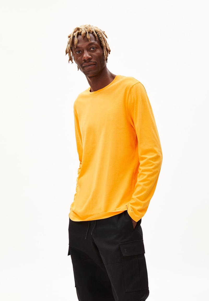 JAAMES LONGSLEEVE| sunset by ARMEDANGELS, 100% Cotton