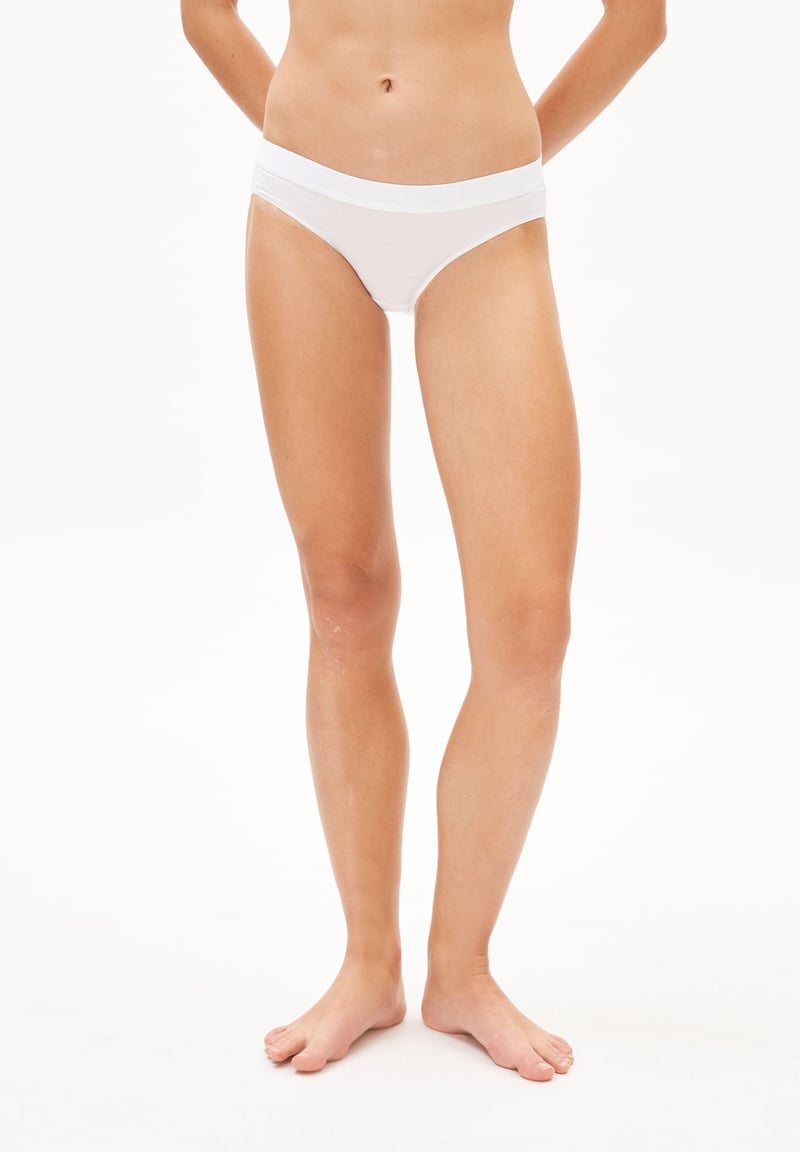 TRINAA BRIEF | white by ARMEDANGELS, 95% Modal, 5% Elastane