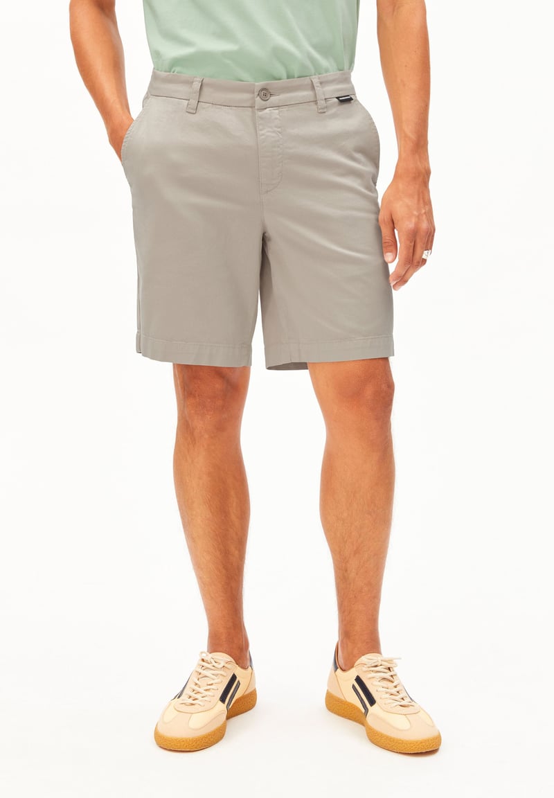 CHINO SHORT | sandstone by ARMEDANGELS, 98% Cotton, 2% Elastane