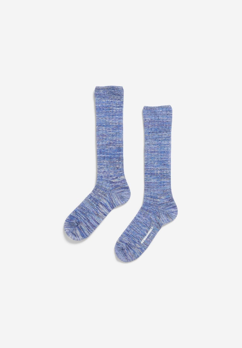 KAAINO SOCKS| night sky-dark morning by ARMEDANGELS, 90% Cotton, 9% Nylon, 1% Elastane