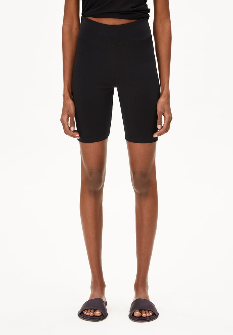 NEDAA LITAA SHORTS| black by ARMEDANGELS, 96% Cotton, 4% Elastane