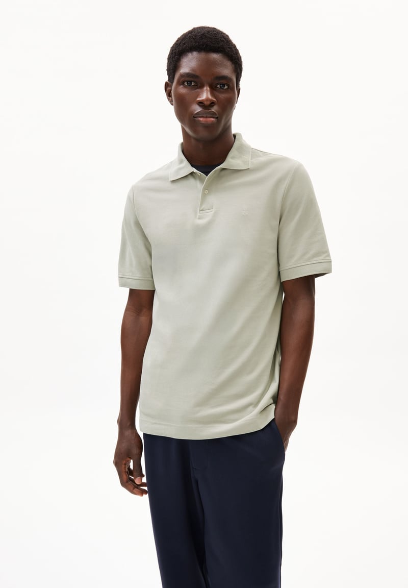 MAARIO POLOSHIRT | seagreen by ARMEDANGELS, 100% Cotton