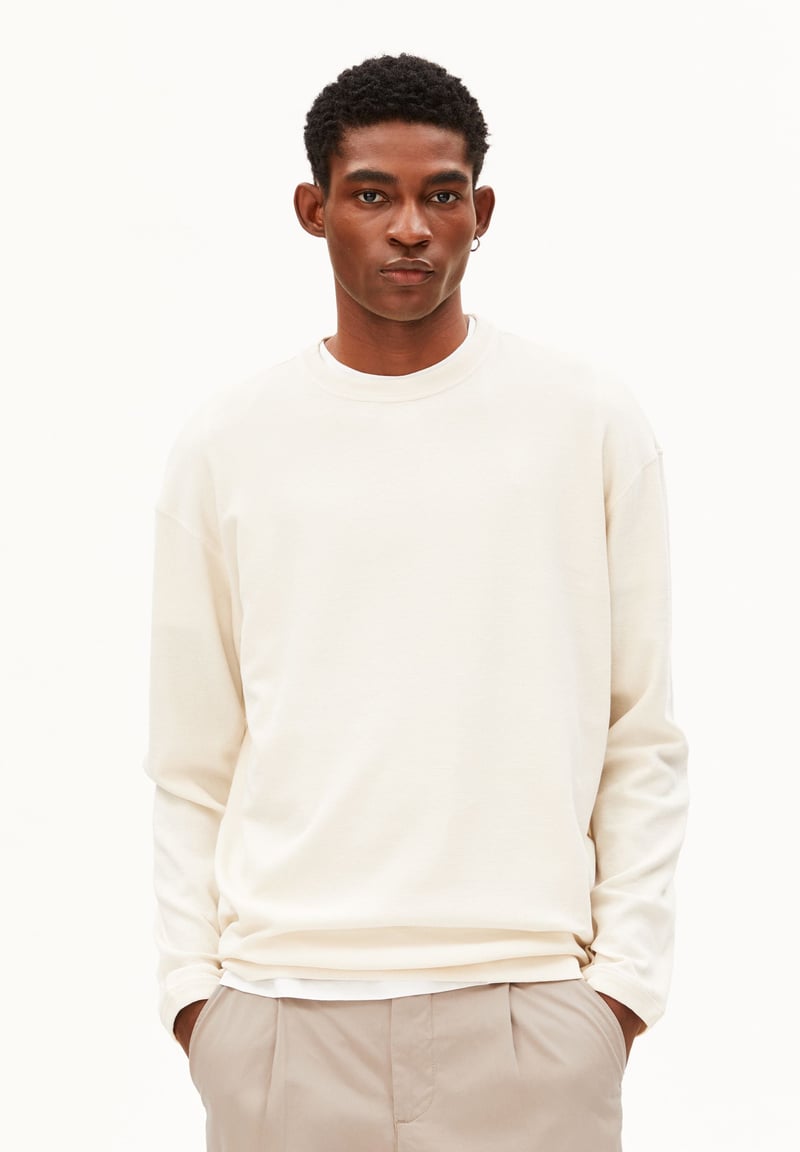 MAARKOS WAFFLE LONG-SLEEVE SHIRT | pure by ARMEDANGELS, 100% Cotton