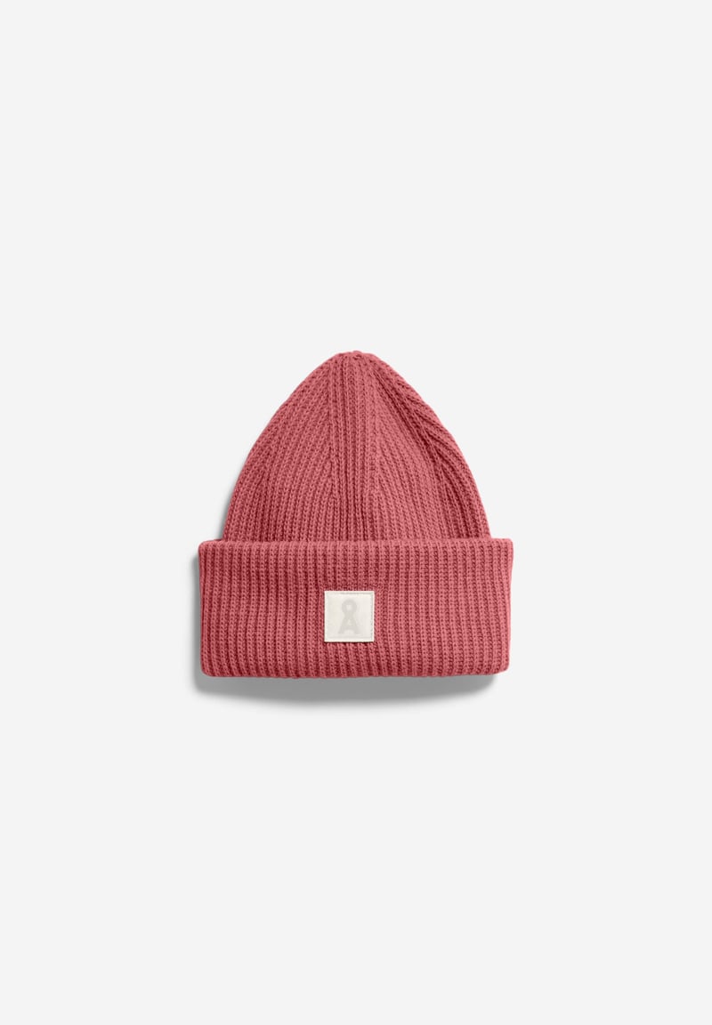 ICONIC Å WOOL BEANIE | velvet ember by ARMEDANGELS, 100% Wool