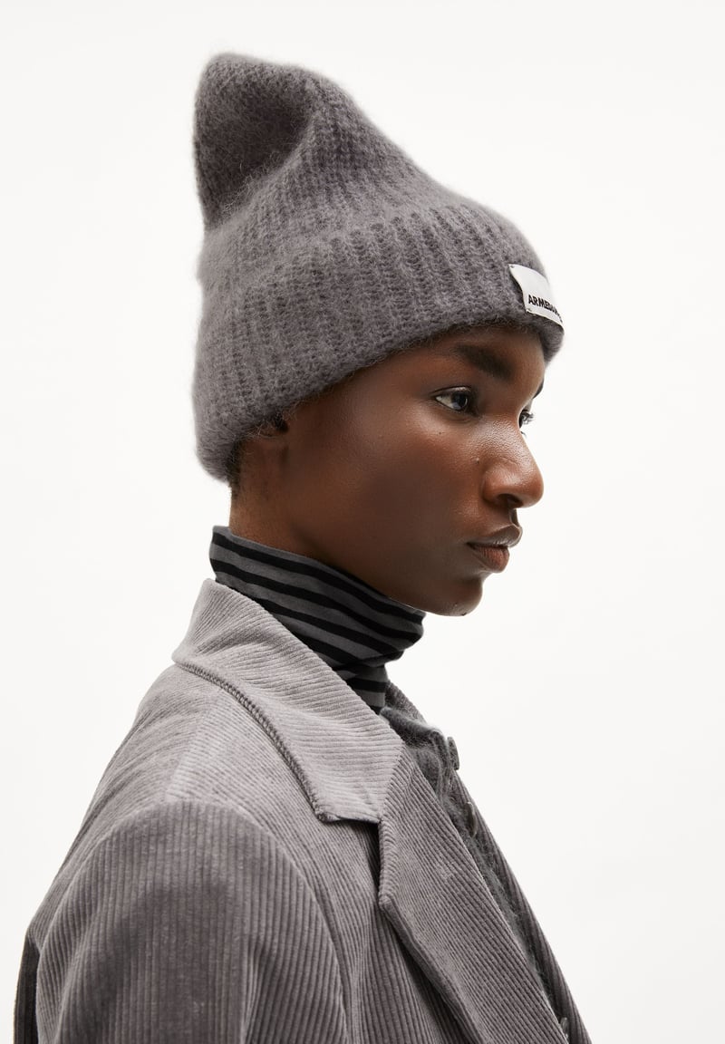 SNOWAA BEANIE | iron cast by ARMEDANGELS, 50% Wool, 50% Mohair