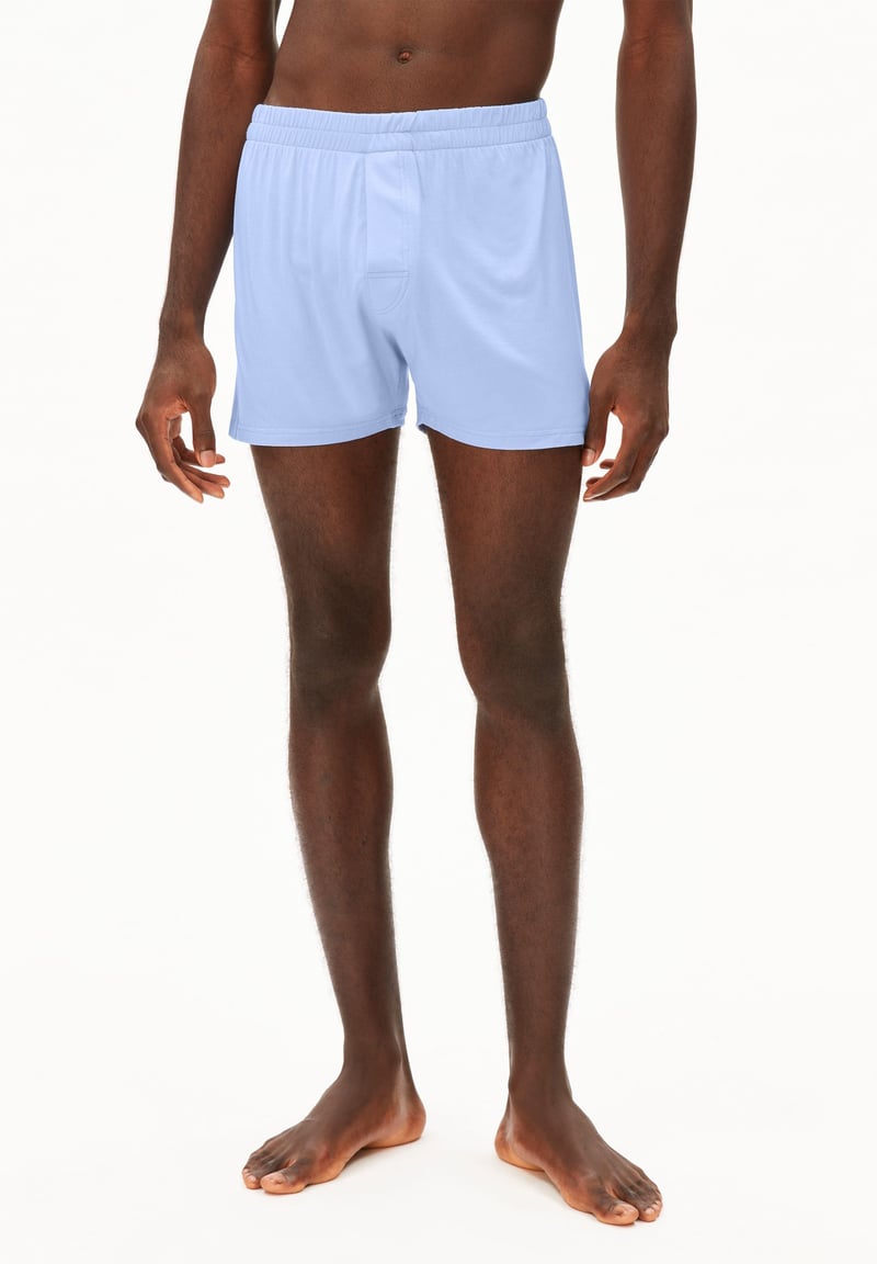 AASKER BOXER SHORTS | morning blue by ARMEDANGELS, 95% Modal, 5% Elastane