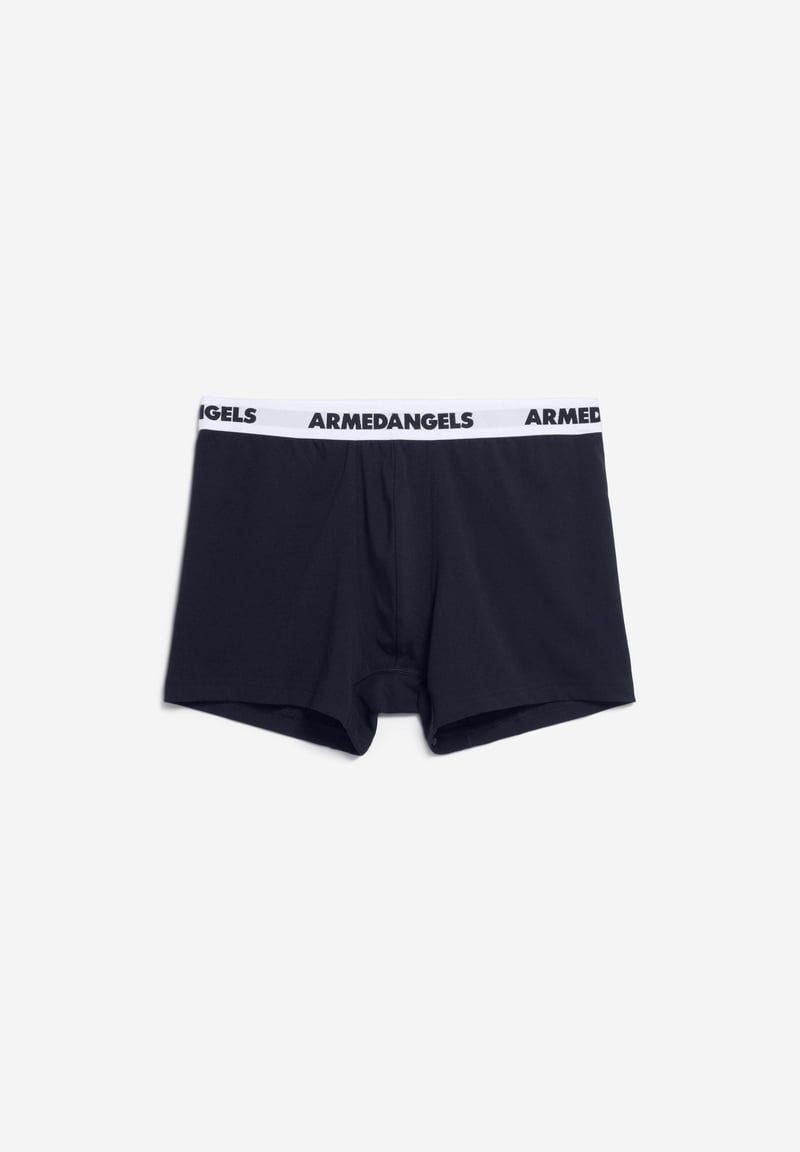 RYAANO BOXER SHORTS | night sky by ARMEDANGELS, 91% Cotton, 9% Elastane