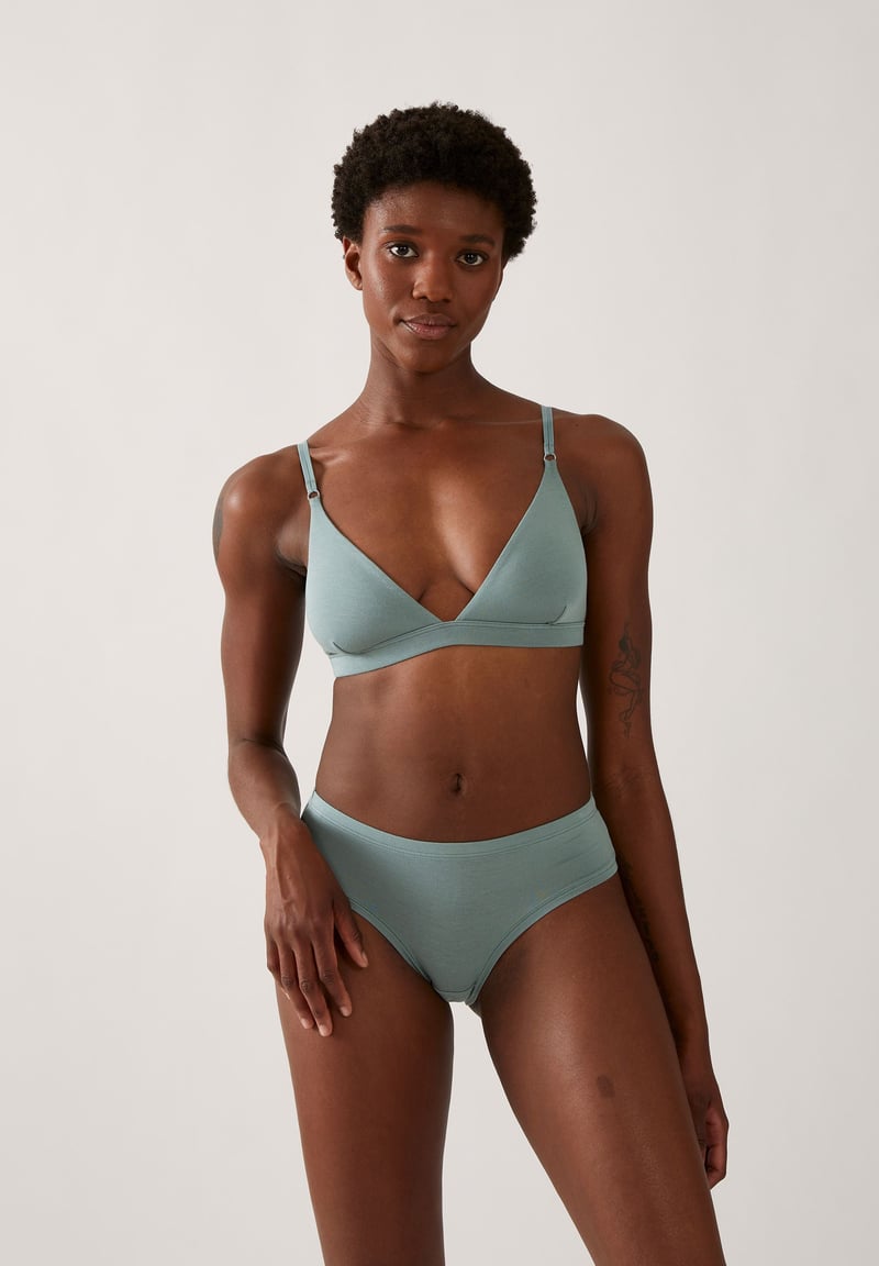 EIRAA BRIEF | eucalyptus green by ARMEDANGELS, 95% Modal, 5% Elastane