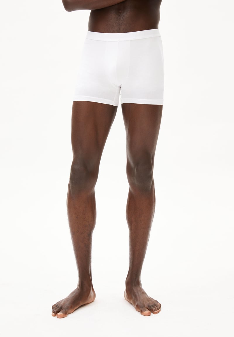 RICAARD BOXER SHORTS | white by ARMEDANGELS, 95% Modal, 5% Elastane