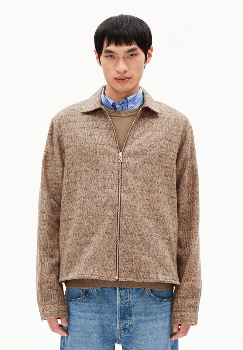 PASAALO JACKET | light oak by ARMEDANGELS, 100% Cotton