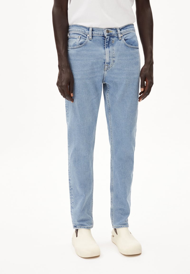 AARJO TARPA| easy blue by ARMEDANGELS, 99% Cotton, 1% Elastane