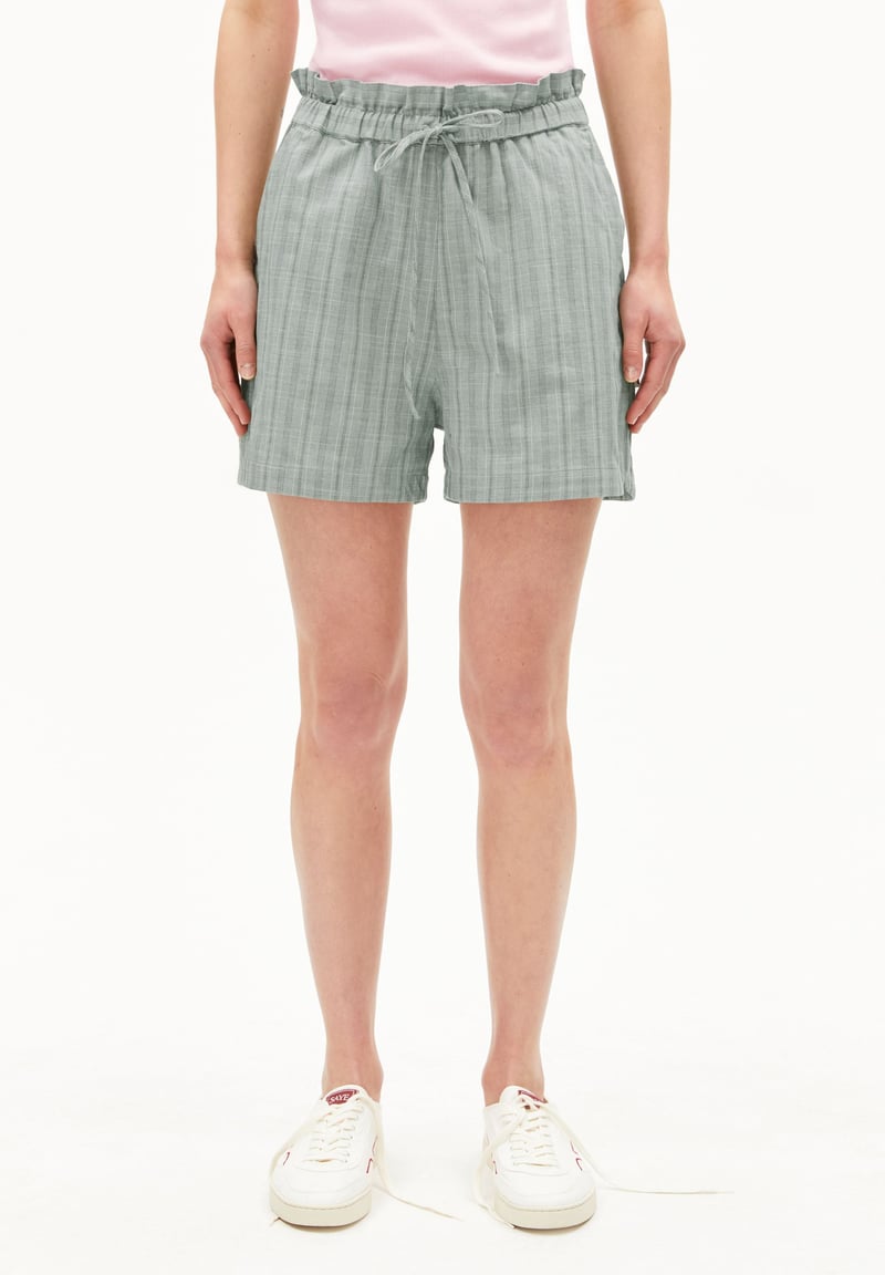 VAANNA STRIPED| seagreen-light oatmilk by ARMEDANGELS, 100% Cotton