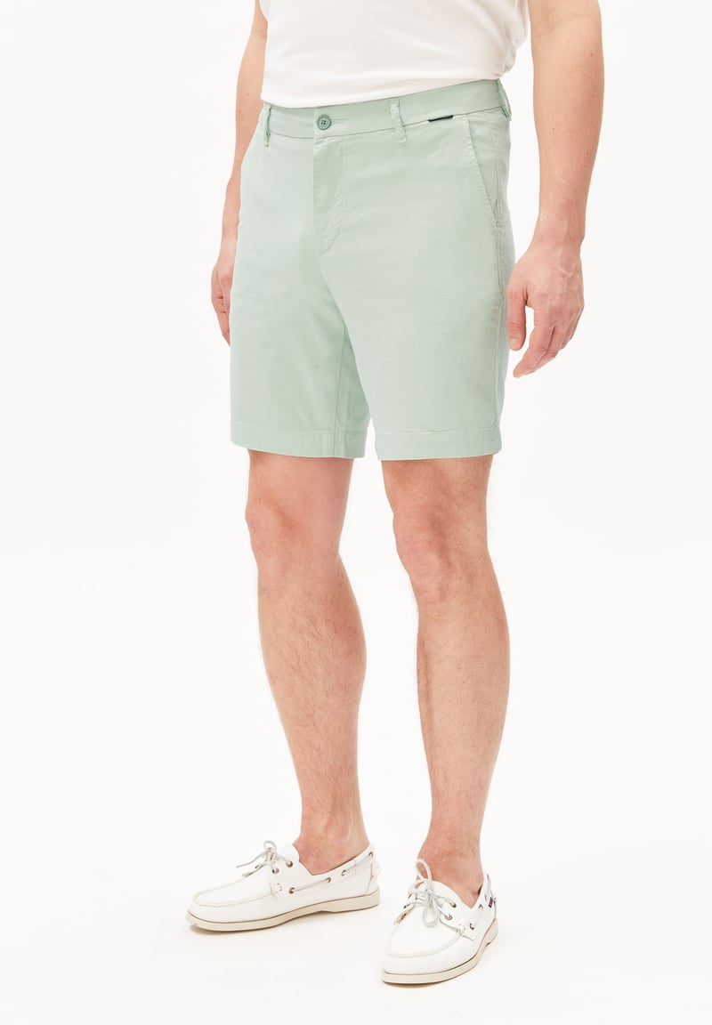 CHINO SHORT | foam by ARMEDANGELS, 98% Cotton, 2% Elastane