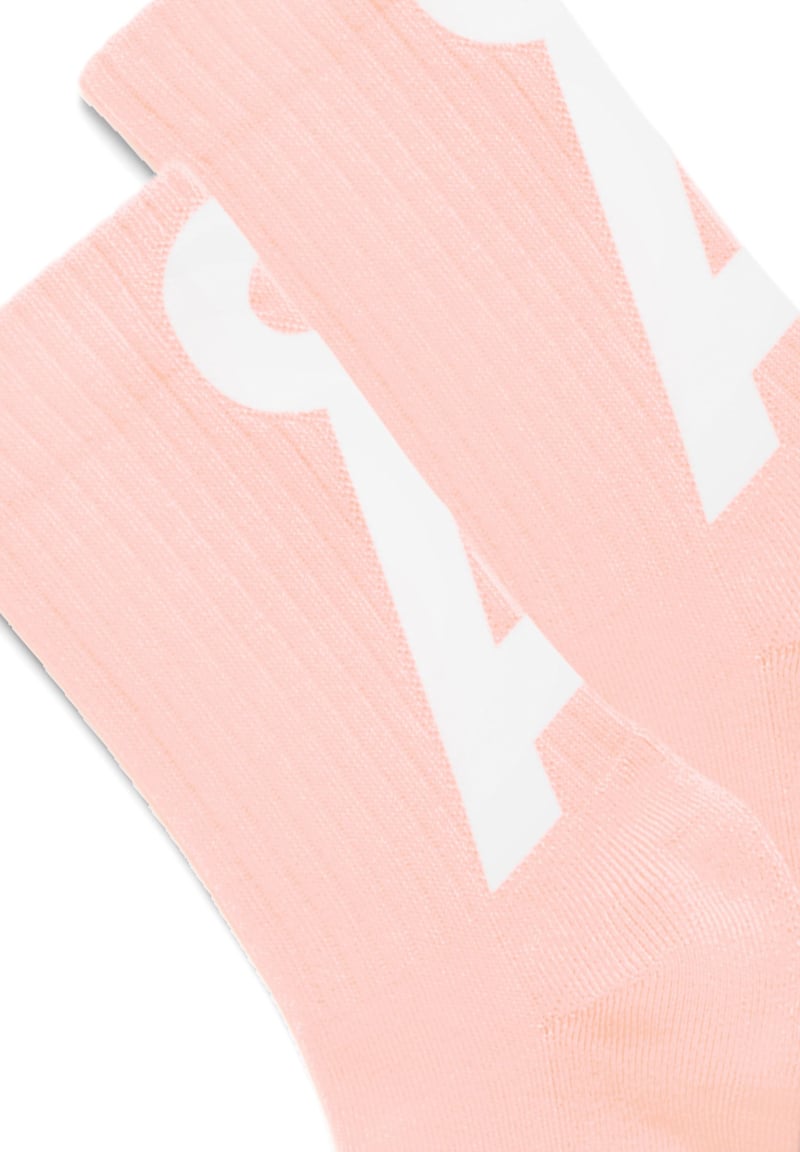 SAAMUS SHORT SOCKS| rosalilly-broken white by ARMEDANGELS, 78% Cotton, 20% Nylon, 2% Elastane