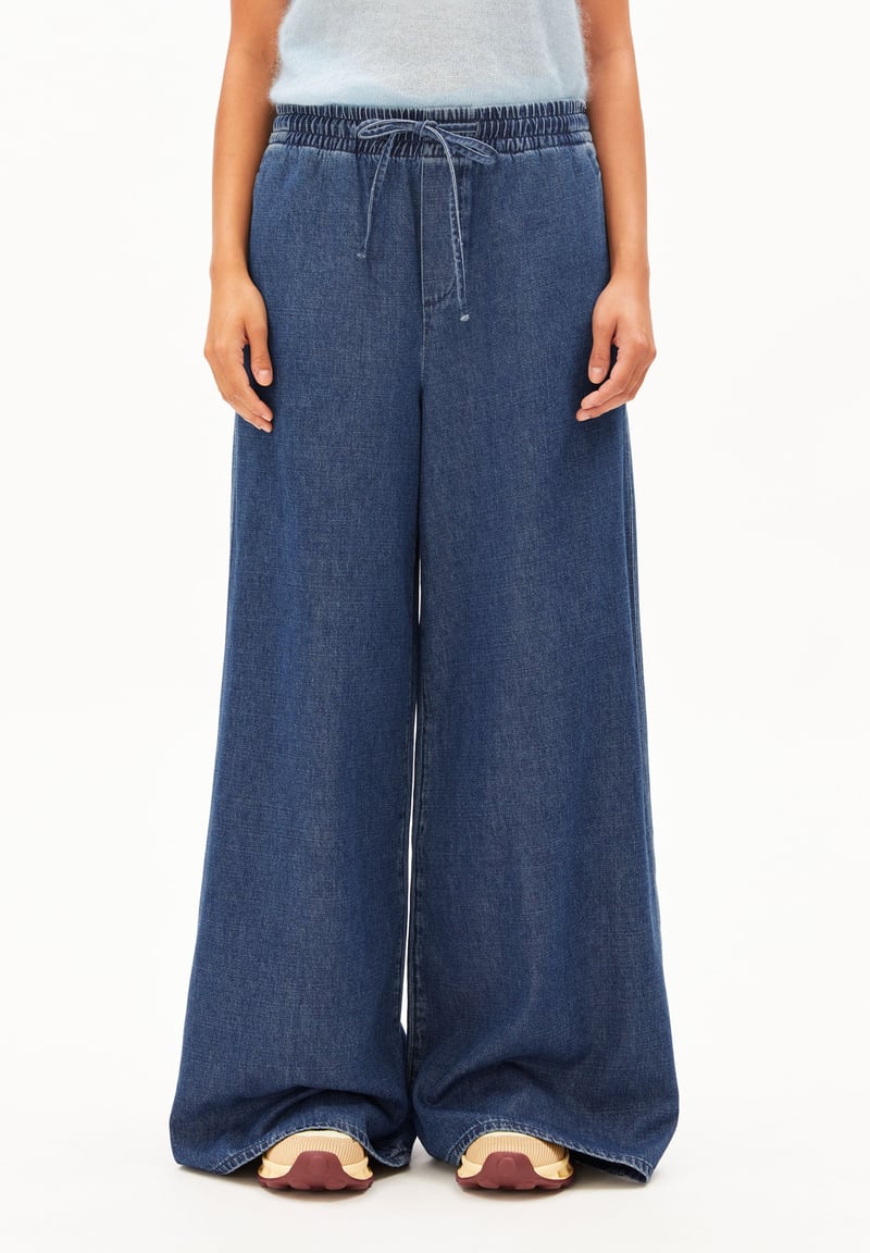 KELAANI DENIM PANT | eau by ARMEDANGELS, 74% Cotton, 26% Lyocell