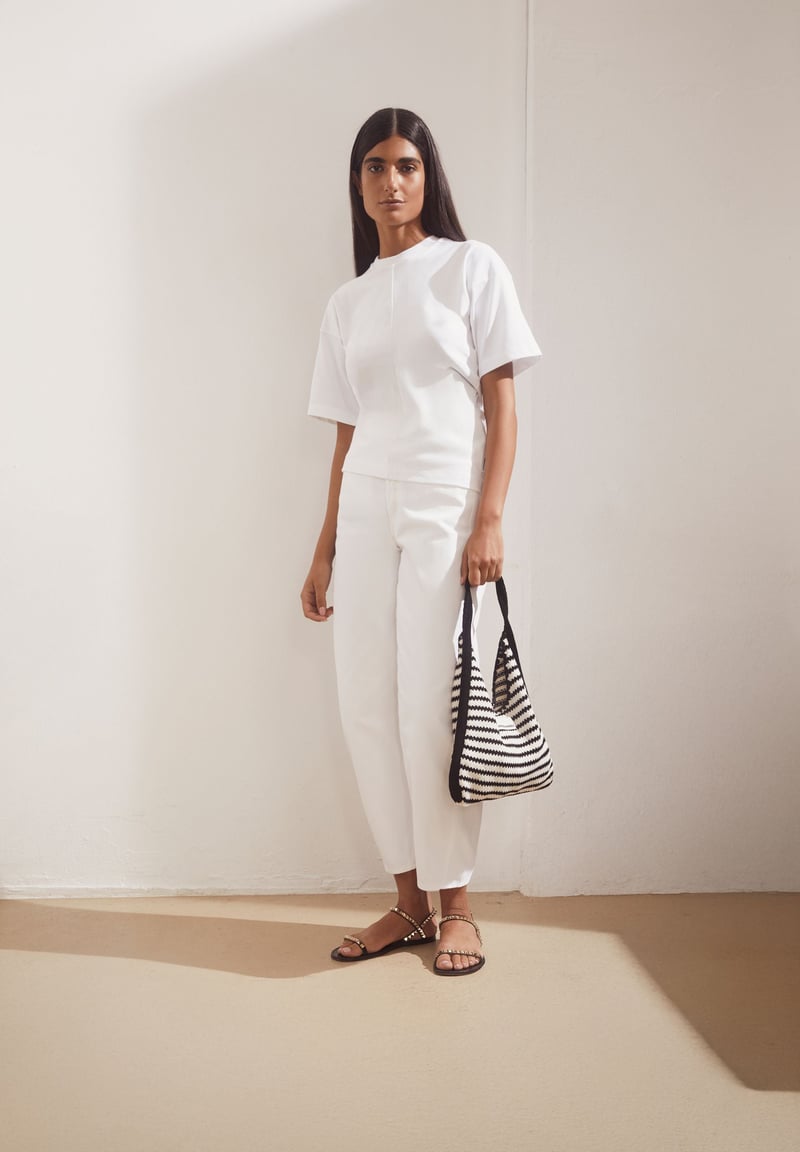 TOTE BAG KNIT W | undyed-black by ARMEDANGELS, 100% Cotton