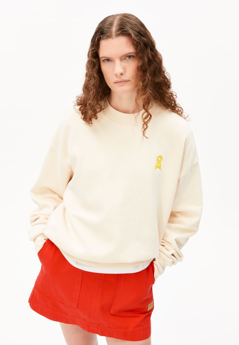 ICONIC Å ALIZAA SWEAT | undyed by ARMEDANGELS, 100% Cotton