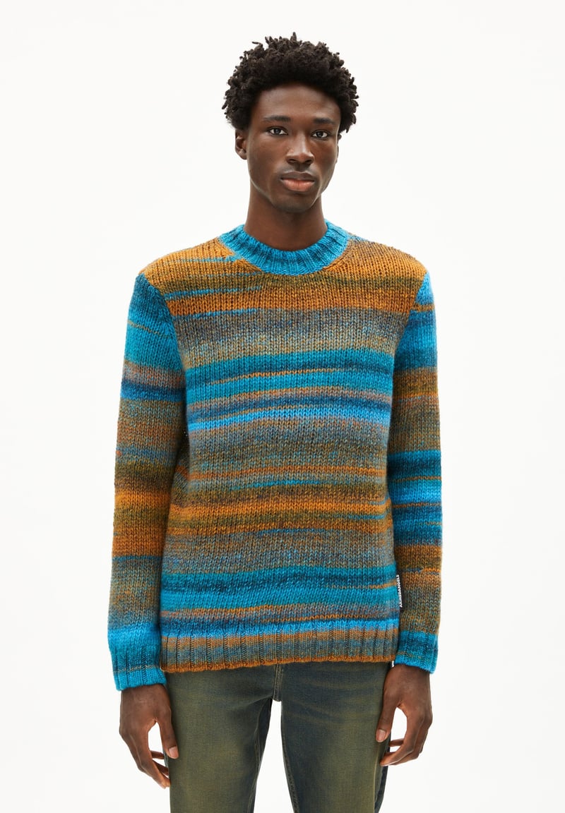 OTTAA KNIT SWEATER | light oak by ARMEDANGELS, 100% Wool