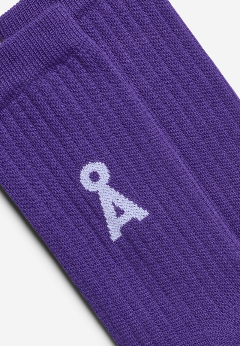 SAAMUS BOLD SOCKS | pungent purple by ARMEDANGELS, 78% Cotton, 20% Nylon, 2% Elastane