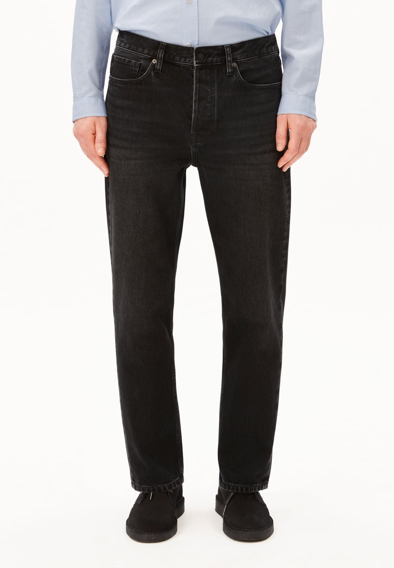 MAAKXY RELAXED TAPERED JEANS | phantom by ARMEDANGELS, 100% Cotton
