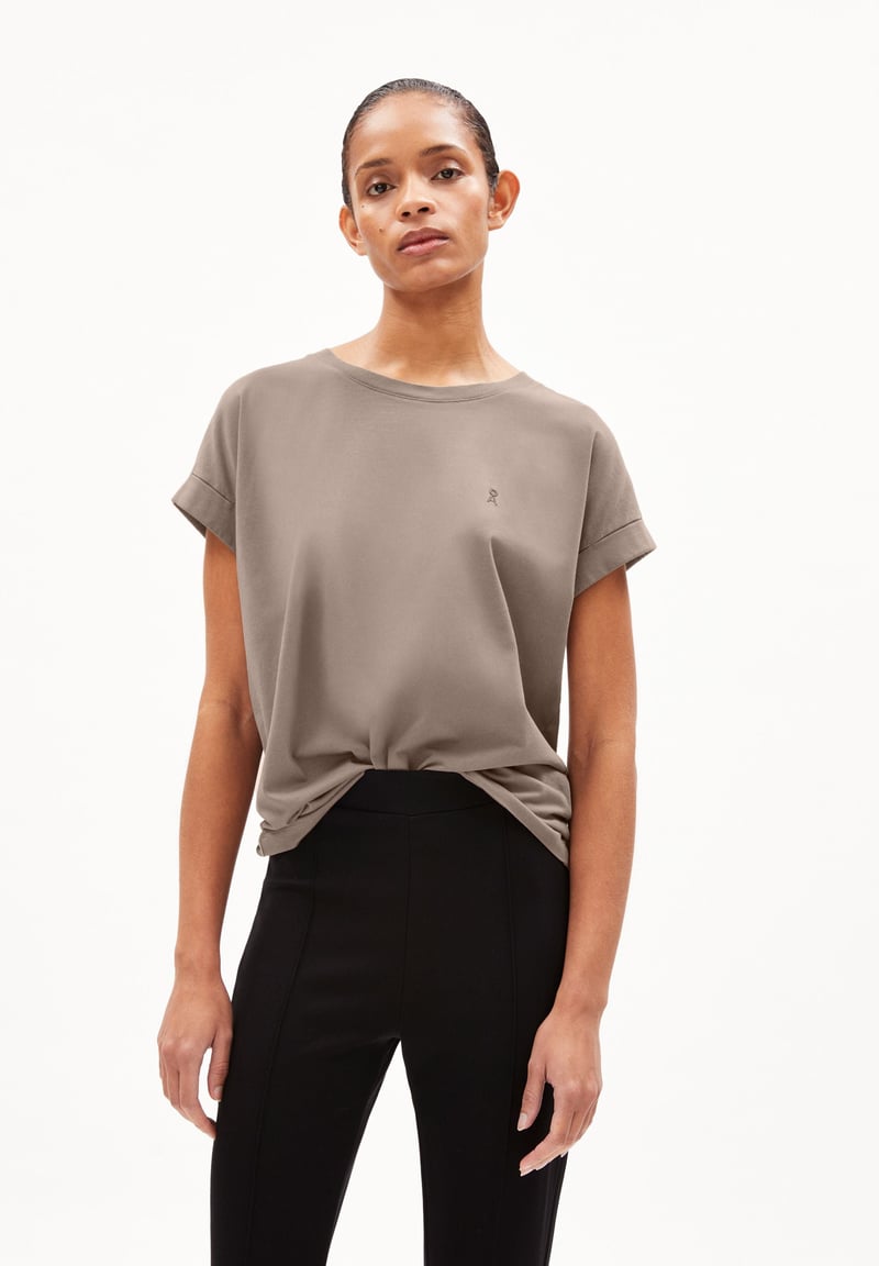 IDAARA T-SHIRT | muddy water by ARMEDANGELS, 100% Cotton