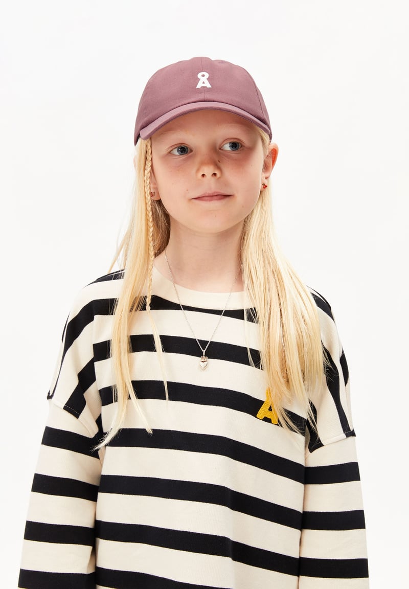 YENAAS KIDS CAP | light berry by ARMEDANGELS, 100% Cotton