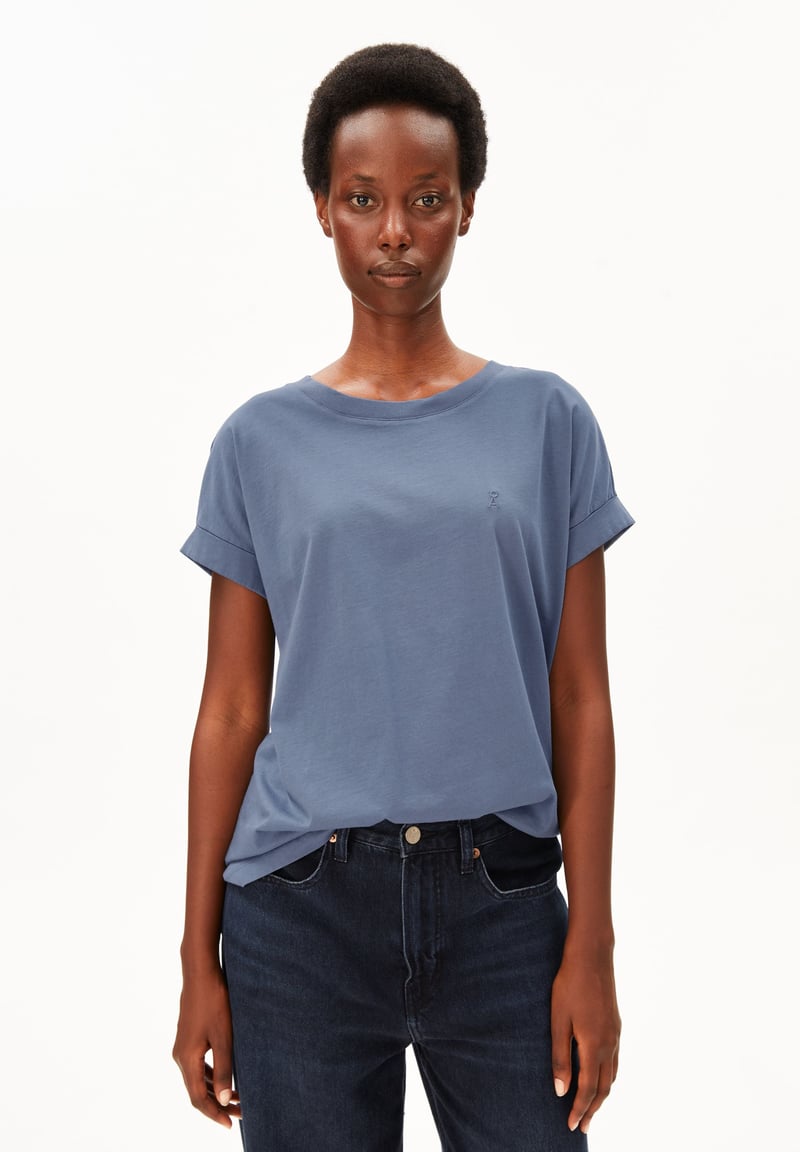 IDAARA T-SHIRT | dusty moon by ARMEDANGELS, 100% Cotton