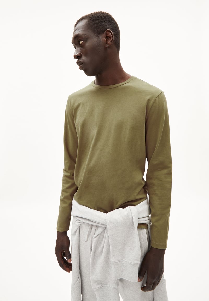 JAAMES LONGSLEEVE| oliva by ARMEDANGELS, 100% Cotton