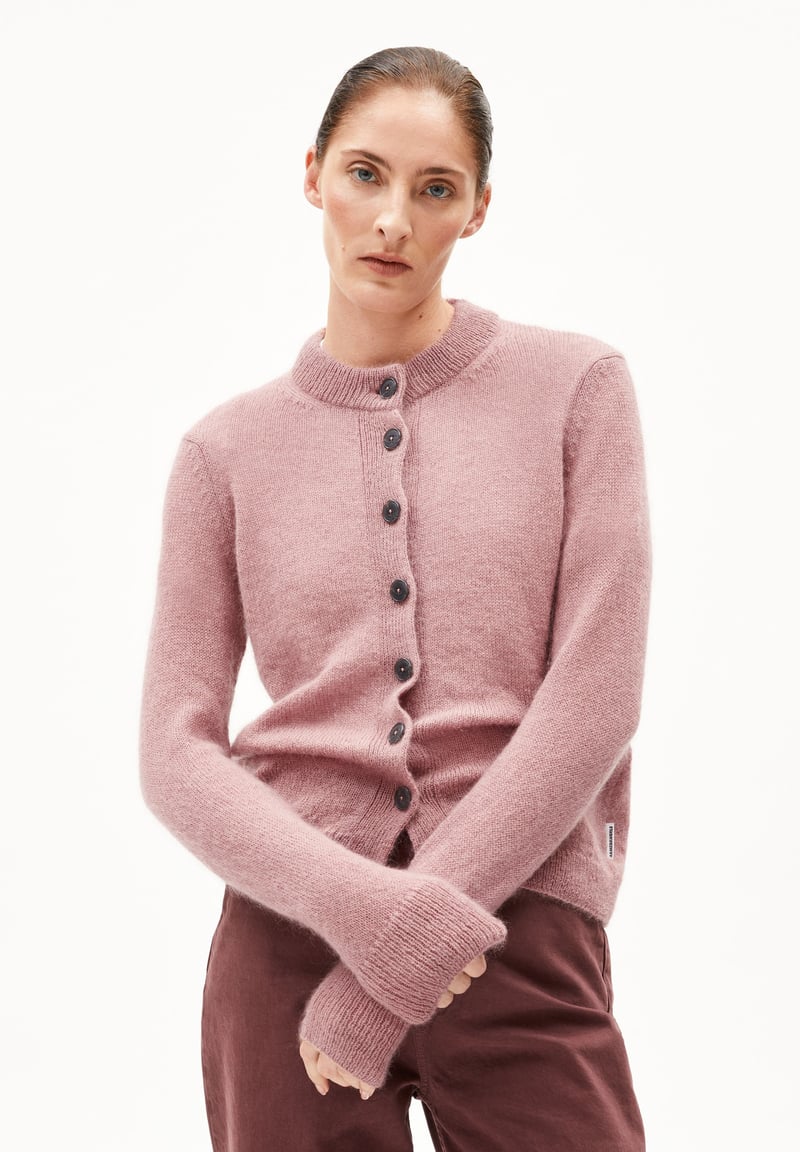 AMILDAA| light berry by ARMEDANGELS, 64% Wool, 36% Mohair
