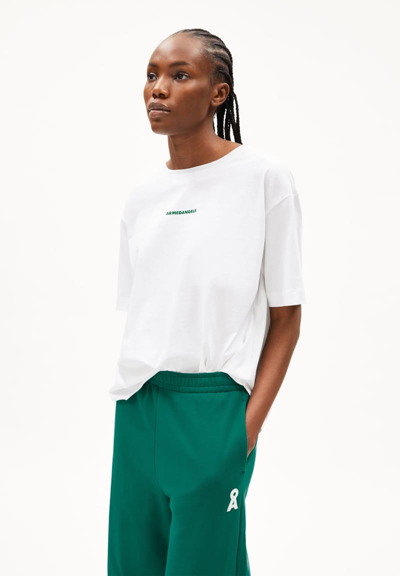 GIANNAA DIFFERENCE T-SHIRT | white by ARMEDANGELS, 100% Cotton