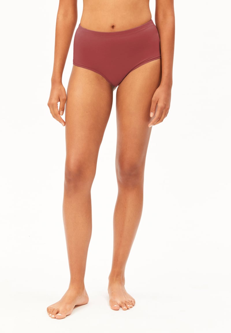 BIRTAA SHORTY | velvet ember by ARMEDANGELS, 95% Modal, 5% Elastane