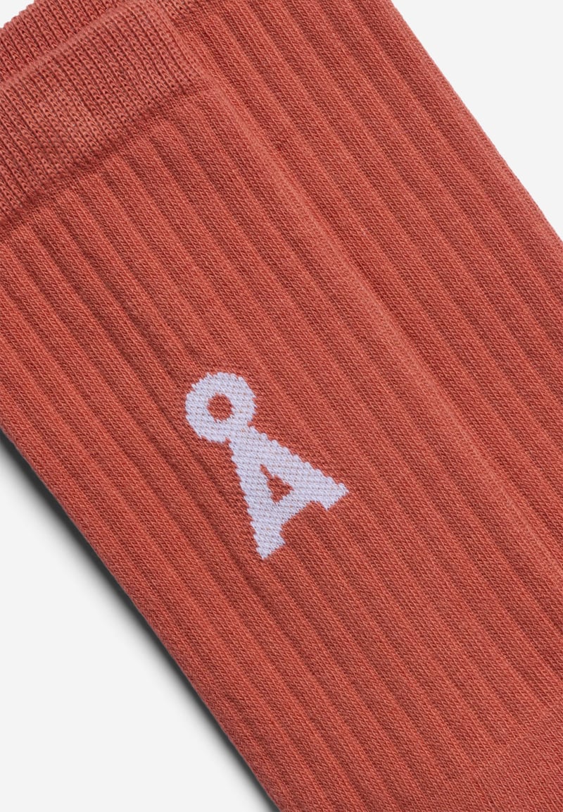 SAAMUS BOLD SOCKS | tabasco red by ARMEDANGELS, 78% Cotton, 20% Nylon, 2% Elastane