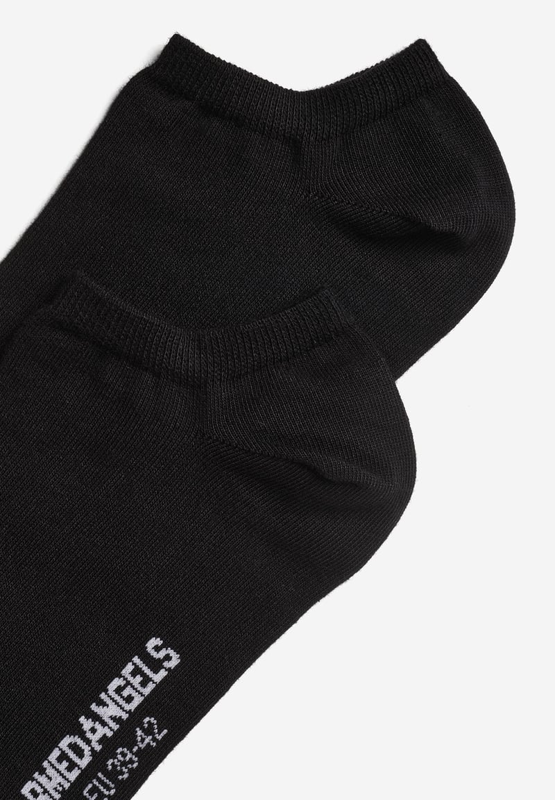 SAALVO SOCK | black by ARMEDANGELS, 85% Cotton, 13% Nylon, 2% Elastane