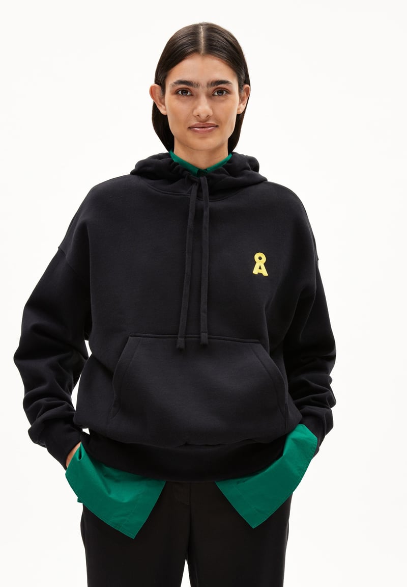 ICONIC Å FRANCISARAA HOODIE | black by ARMEDANGELS, 100% Cotton