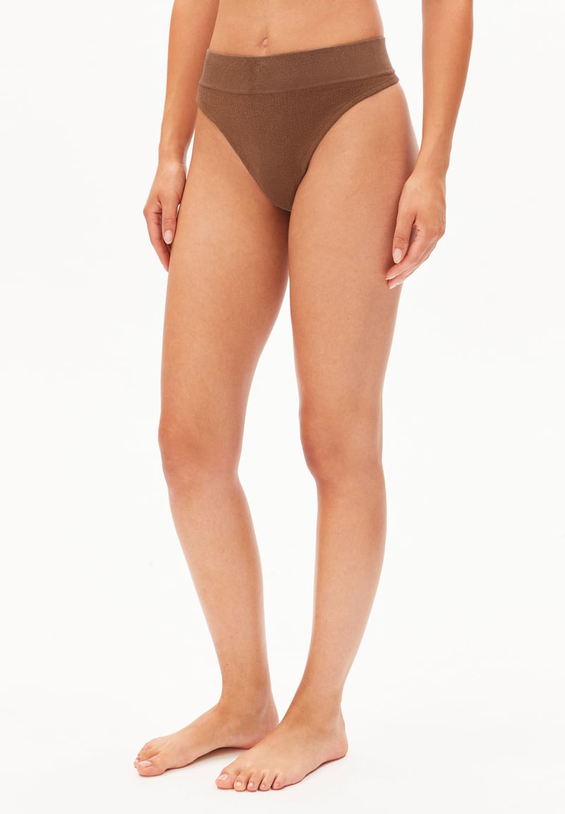 THONGAA SEAMAALA THONG | umber oak by ARMEDANGELS, 95% Lyocell, 5% Elastane