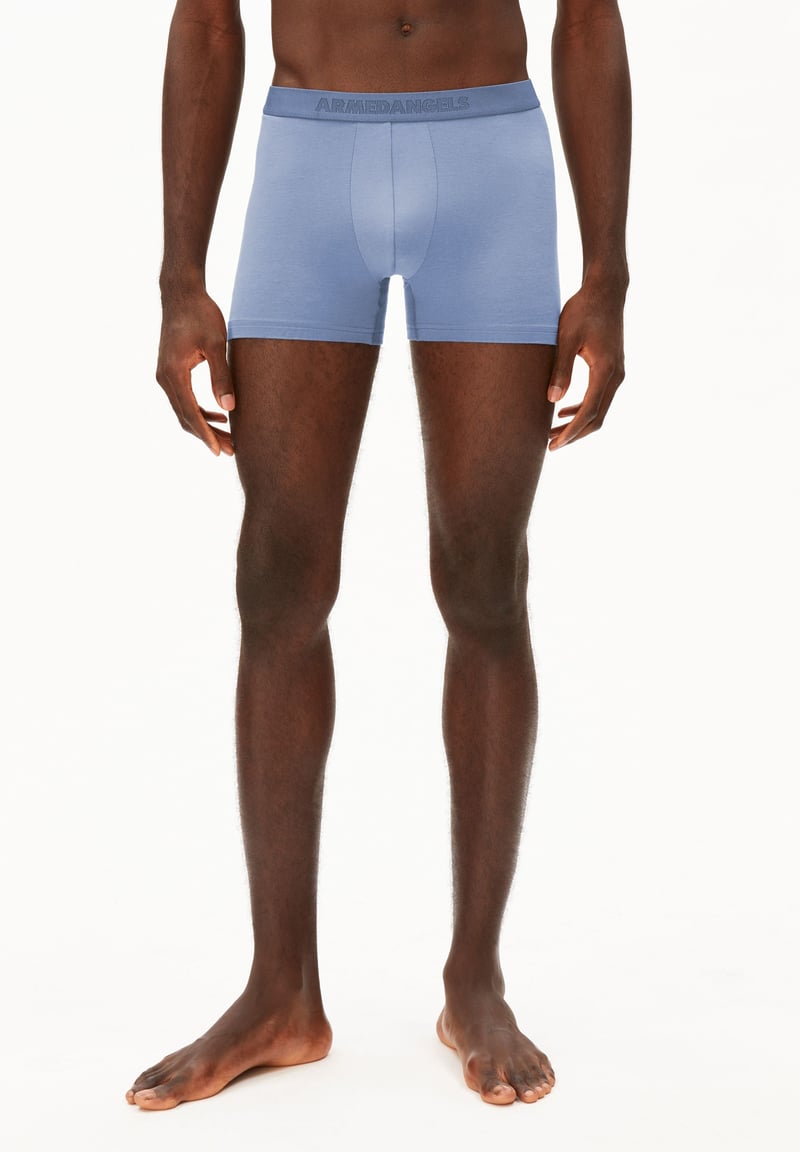 RICAARD BOXER SHORTS | morning blue by ARMEDANGELS, 95% Modal, 5% Elastane