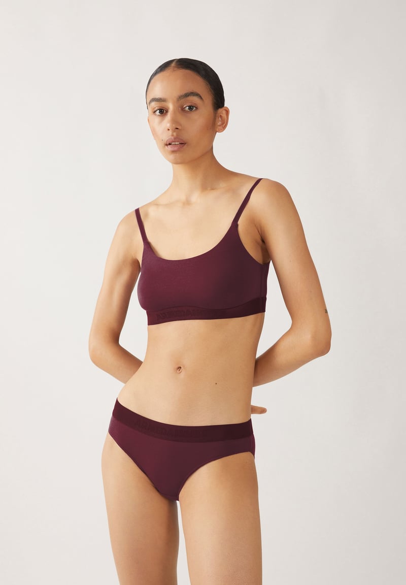 TRINAA BRIEF | cranberry juice by ARMEDANGELS, 95% Modal, 5% Elastane