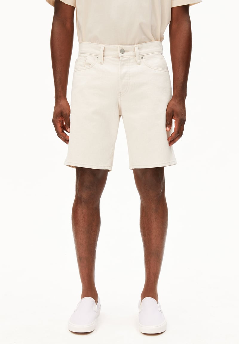 AARVO DENIM SHORT| undyed by ARMEDANGELS, 100% Cotton