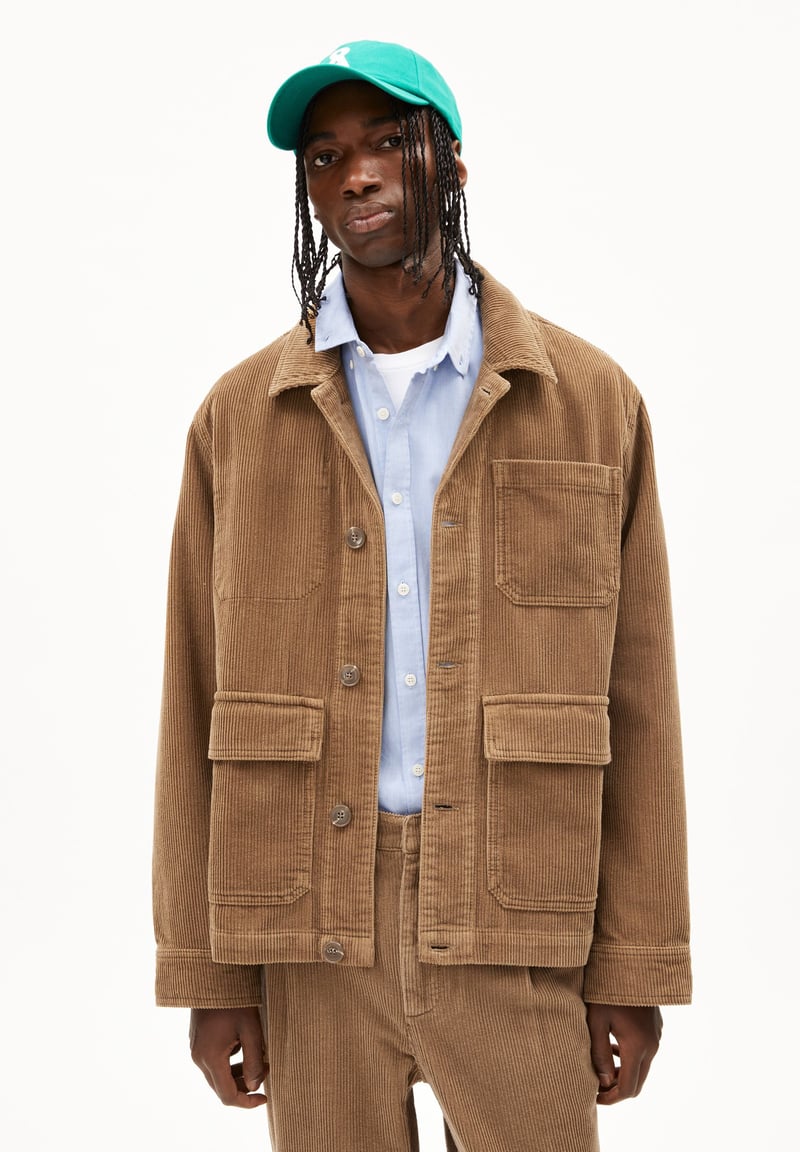 AVAAN JACKET | light oak by ARMEDANGELS, 100% Cotton
