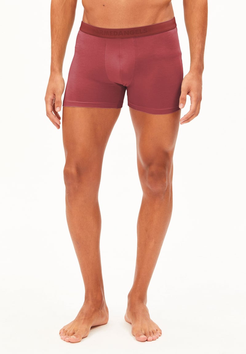 RICAARD BOXER SHORTS | velvet ember by ARMEDANGELS, 95% Modal, 5% Elastane