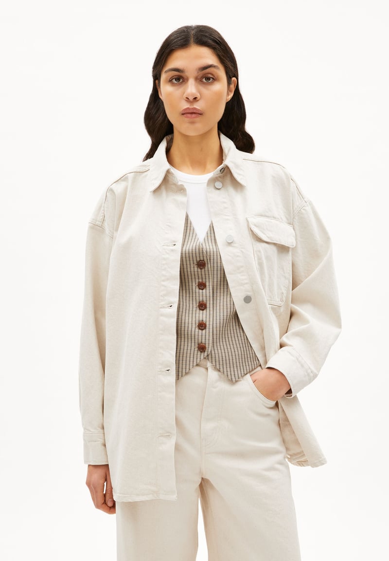 TAALE JACKET | undyed by ARMEDANGELS, 100% Cotton