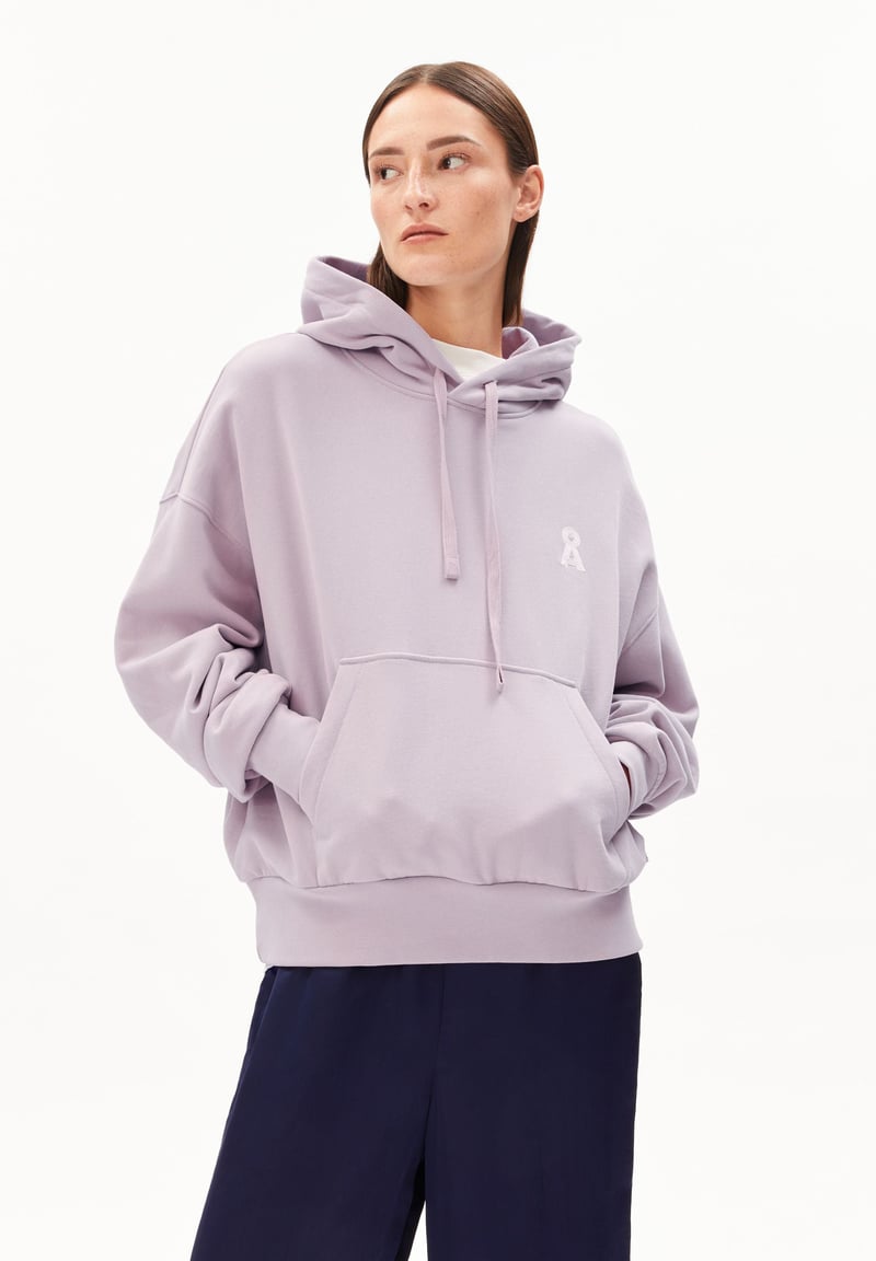 ICONIC Å FRANCISARAA HOODIE | ice grape by ARMEDANGELS, 100% Cotton