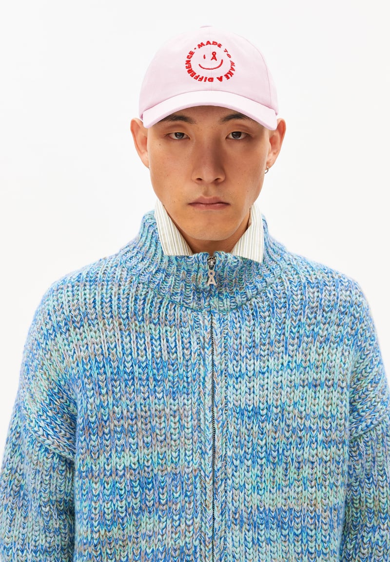 YENAAS CHANGEMAKER CAP | pink mist by ARMEDANGELS, 100% Cotton