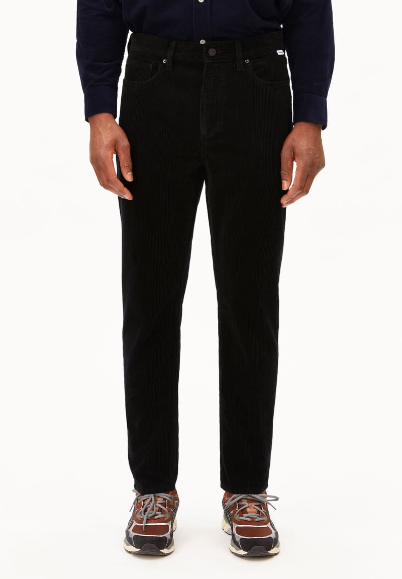 MAAKX CORD TROUSERS | black by ARMEDANGELS, 100% Cotton