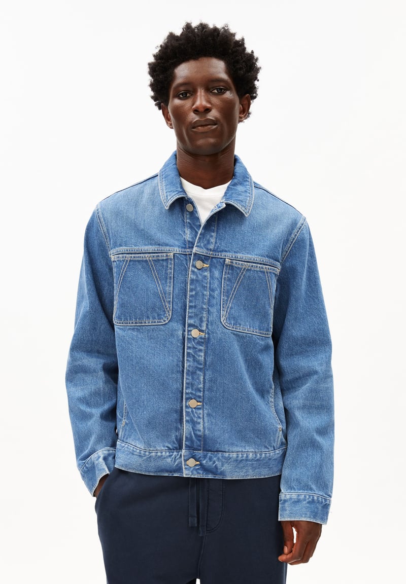 AASHTON DENIM JACKET | vorma by ARMEDANGELS, 100% Cotton