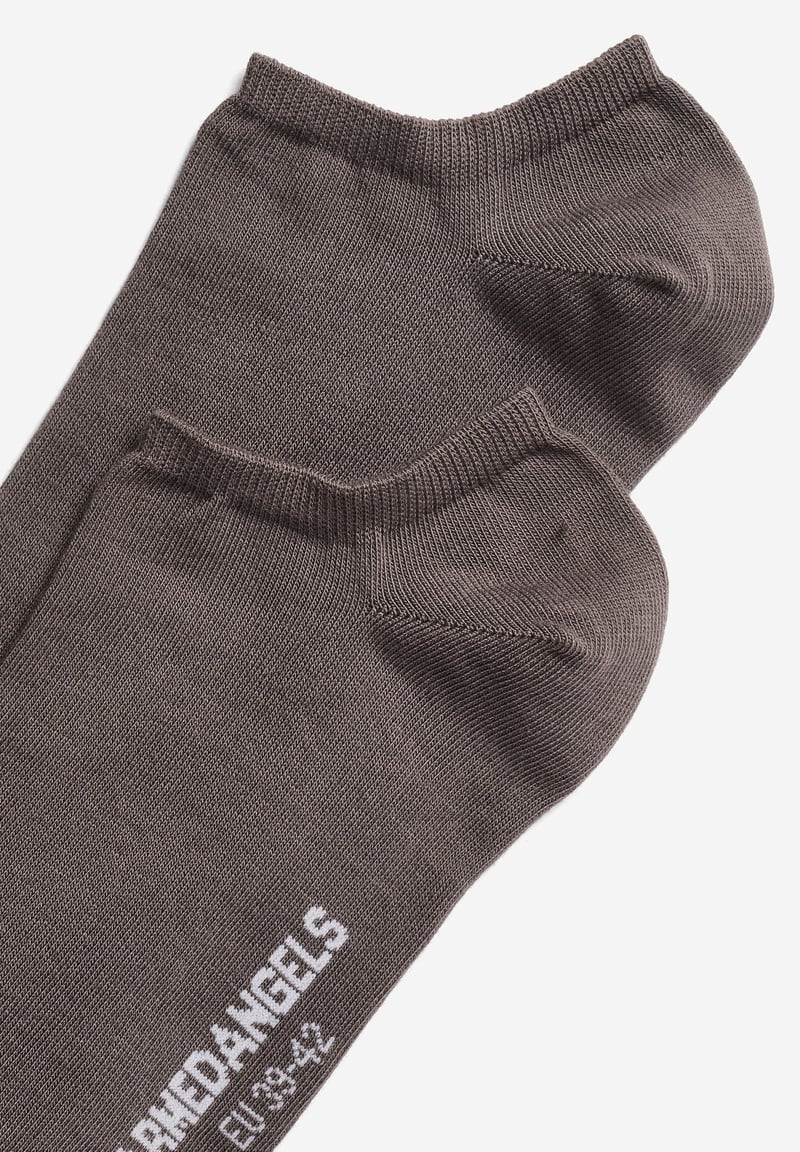 SAALVO SOCK | granit by ARMEDANGELS, 85% Cotton, 13% Nylon, 2% Elastane