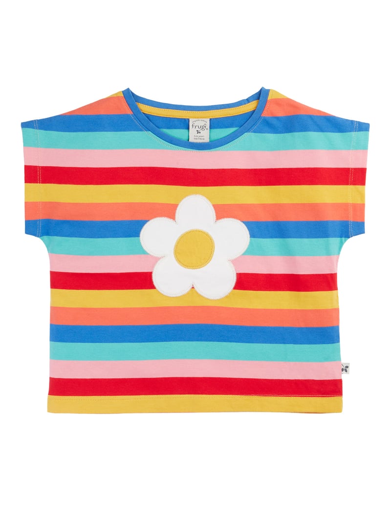Fiona Applique T-Shirt by Frugi, 100% Cotton